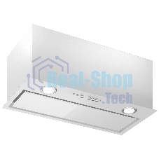 Вытяжка встраиваемая Elikor Cube 60П-1000 белый SM/белый, 59.8 см, 1000 куб. м/ч, 57 дБ
