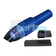 Пылесос автомобильный GOODYEAR GY-VC-03 синий, 55 Вт, уборка сухая, пылесборник контейнер 0.65 л