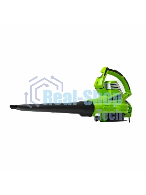 Воздуходувка-пылесос садовый электрический Greenworks BL3000, 220 В, 3000 Вт 2406507