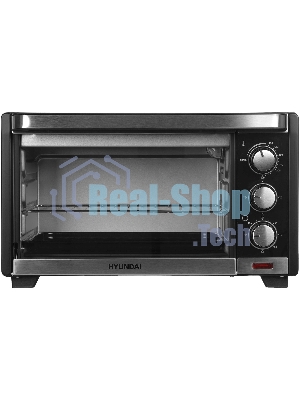 Мини-печь Hyundai MIO-HY091 20 л, 1380 Вт, черный