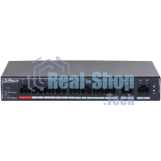 Коммутатор Dahua DH-SG4010P, 10×1 Гбит/с, управляемый