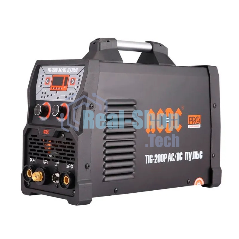 Сварочный аппарат ACDC TIG-200P AC/DC ПУЛЬС 140-240В/1Ф (ММА/TIG AC/DC Варить Алюминий)