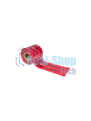 Лента сигнальная EKF lse-450x100-bas Basic ЛСЭ Осторожно кабель 450х100