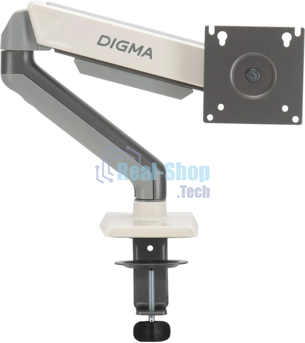 Кронштейн для мониторов ЖК Digma D-MM101 серый 17