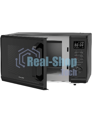Микроволновая печь Rondell RDE-MW236 черный, 23 л, 800 Вт, переключатели - кнопки, поворотный механизм