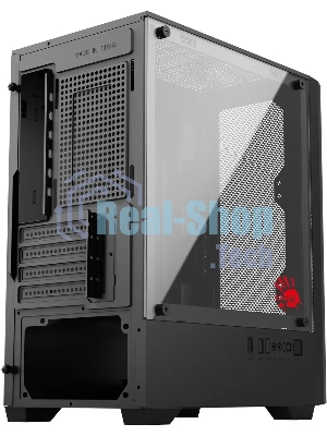 Корпус Bloody CC-124-BK, Mini-Tower, чёрный