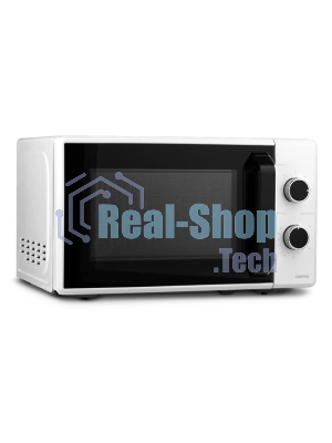 Микроволновая печь Centek CT-1550 белый, 20 л, 700 Вт, переключатели - поворотный механизм
