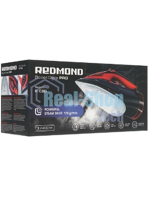 Утюг Redmond RI-C283 2400 Вт красный/черный