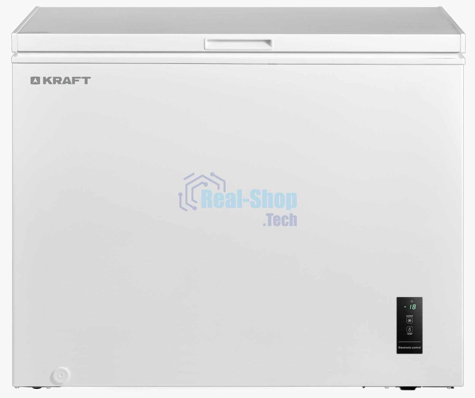 Морозильный ларь Kraft BD(W)-300BL, белый, 280л