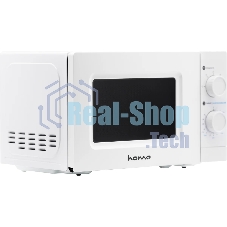 Микроволновая печь HOME HMM207BW белый, 20 л, 700 Вт, переключатели - поворотный механизм