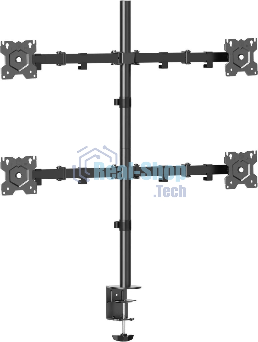 Кронштейн ONKRON D421E для четырех мониторов 13