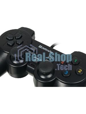 Геймпад Defender Omega USB, Проводной геймпад, 12 кнопок, 2 стика