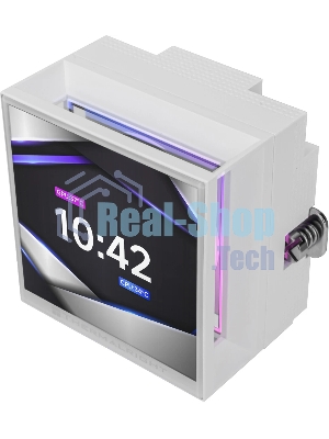 Водяное охлаждение для процессора Thermalright Hyper Vision 360 (360mm, LED, White, ARGB/Fans: 3x120mm, 69CFM, 27dBA, 2150RPM/Pump height 68mm, 6400RPM, Rad thickness 27mm/S: 1700, 1200, 1851, 115X, 2011, 2066, AM5, AM4)
