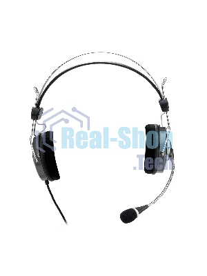 Гарнитура Genius HS-04SU черный/серый, проводная