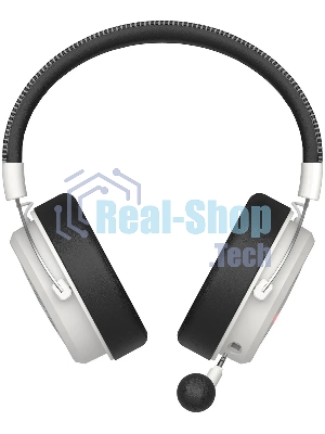 Гарнитура Bloody MR590 Sports Red белый/чёрный, беспроводная + проводная, Bluetooth, до 35 ч