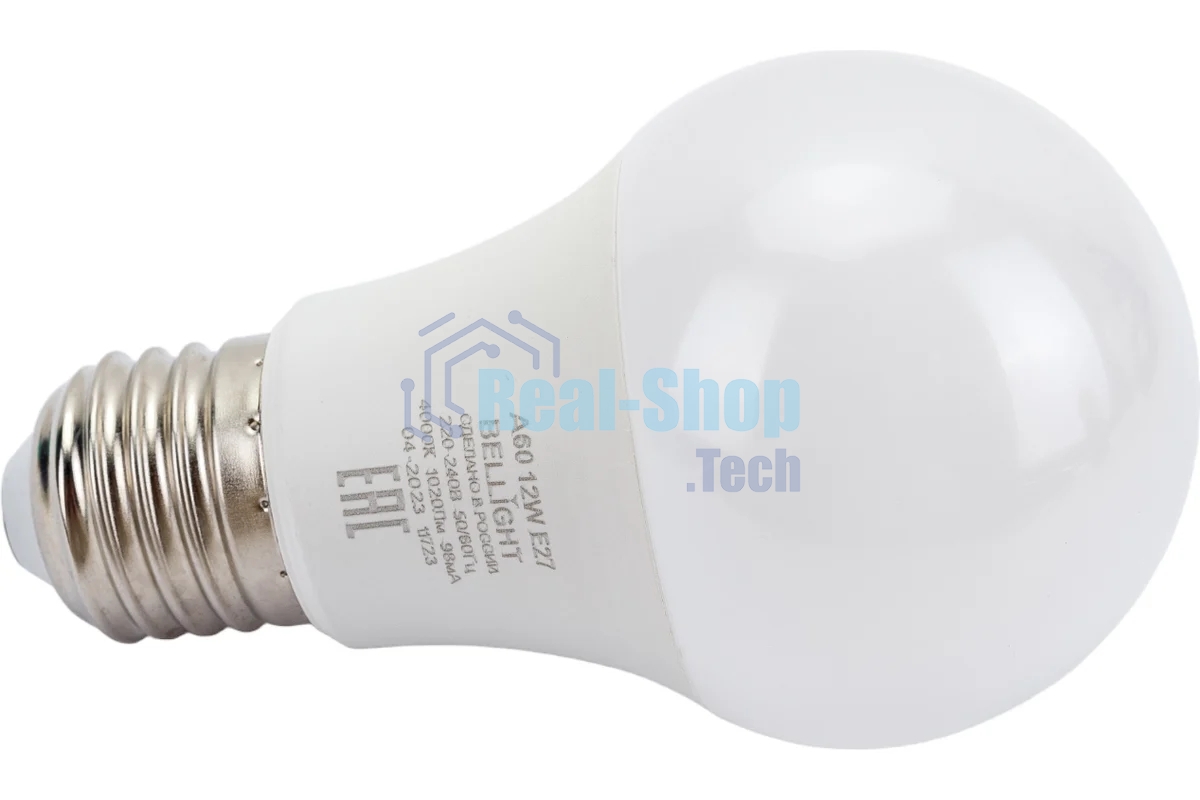 Лампа светодиодная Bellight LED 12 Вт Е27 220 4000 К 1020 Лм