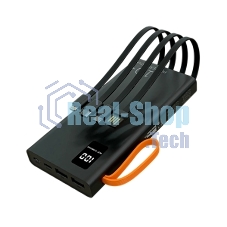 Портативный аккумулятор MORE CHOICE (4620202550538) PB22-10 с кабелем 2USB 2.1A - 10000mA черный