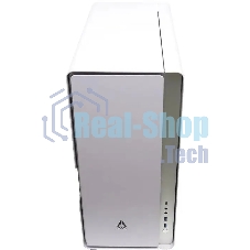 Компьютерный корпус Azza Cast белый без БП ATX 3x120мм 2x140мм 2xUSB3.0 audio bott PSU