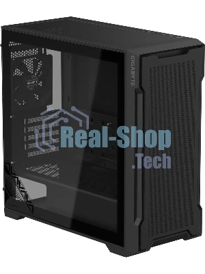 Компьютерный корпус Gigabyte C102B Gb-C102G, без БП MicroATX 5x120мм 4x140мм 2xUSB 3.0 audio bott PSU, черный