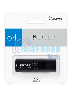 Флешка USB R/W SmartBuy R/W (SB064 Gb3FSK) UFD 3.0/3.1 064 Gb,Fashion Black черный
