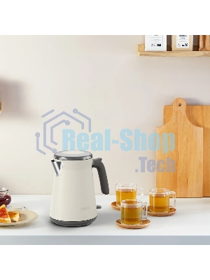 Электрочайник Tefal KI666AE0 молочный, 1.7 л, 2400 Вт, скрытый нагревательный элемент