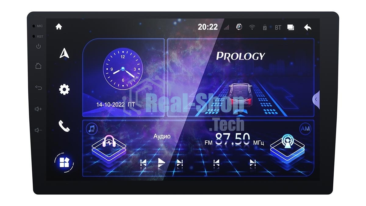 Автомагнитола Prology MPA-235 DSP, 2 DIN, 10.1