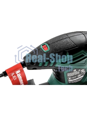 Эксцентриковая шлифовальная машина Haммer Flex OSM260 260Вт диаметр 125мм 6000-12000об/мин
