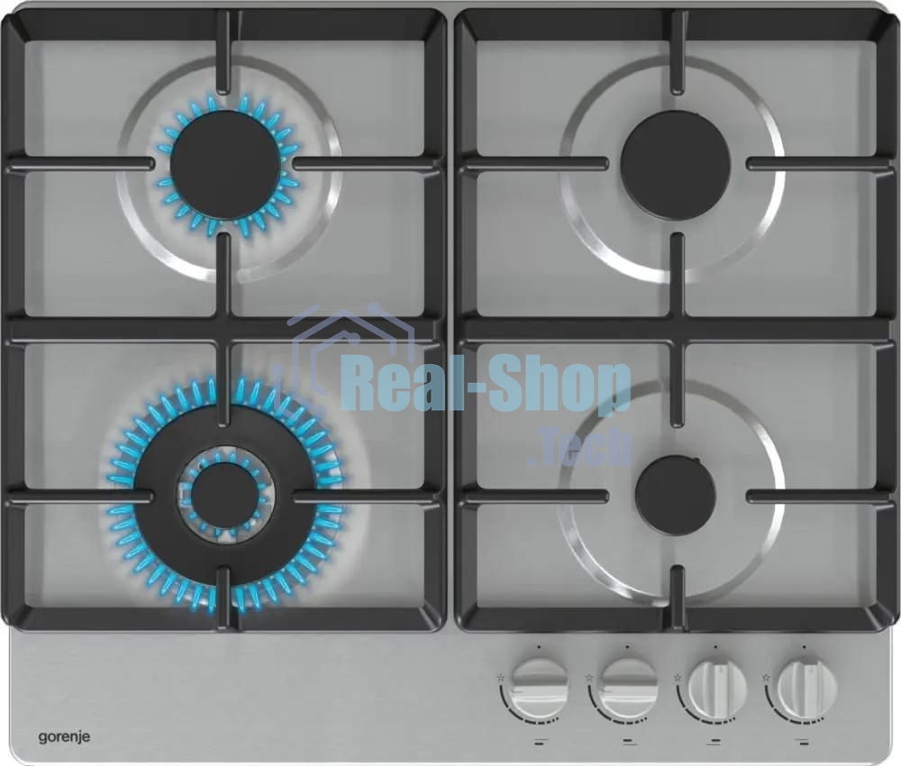 Газовая варочная панель Gorenje GW641XHF нержавеющая сталь