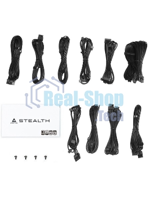Блок питания Chieftec Stealth SPX-1000-FC (ATX 3.1, 1000W, 80 PLUS PLATINUM, Active PFC, 135mm fan, Gen5 PCIe, Full Cable Management) Retail