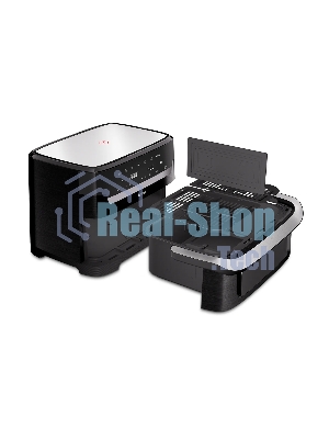 Аэрогриль Tefal Dual Easy Fry Flex EY9228E0 черный, 2700 Вт, 9 л, сенсор, 6 программ