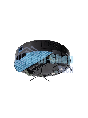 Робот-пылесос Coolfort CF-3203 черный, 2600 мАч Li-Ion, уборка влажная/сухая, пылесборник контейнер 0.6 л