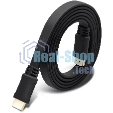 Кабель соединительный аудио-видео Premier 5-815F HDMI (m)/HDMI (m) 1.5м. черный (5-815F 1.5)