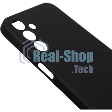 Чехол (клип-кейс) BoraSCO для Samsung Galaxy A15 Microfiber Case черный (72894)
