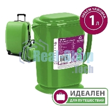 Электрочайник Мастерица ЭЧ-1,0/0,8-220З зеленый, 1.0 л, 800 Вт