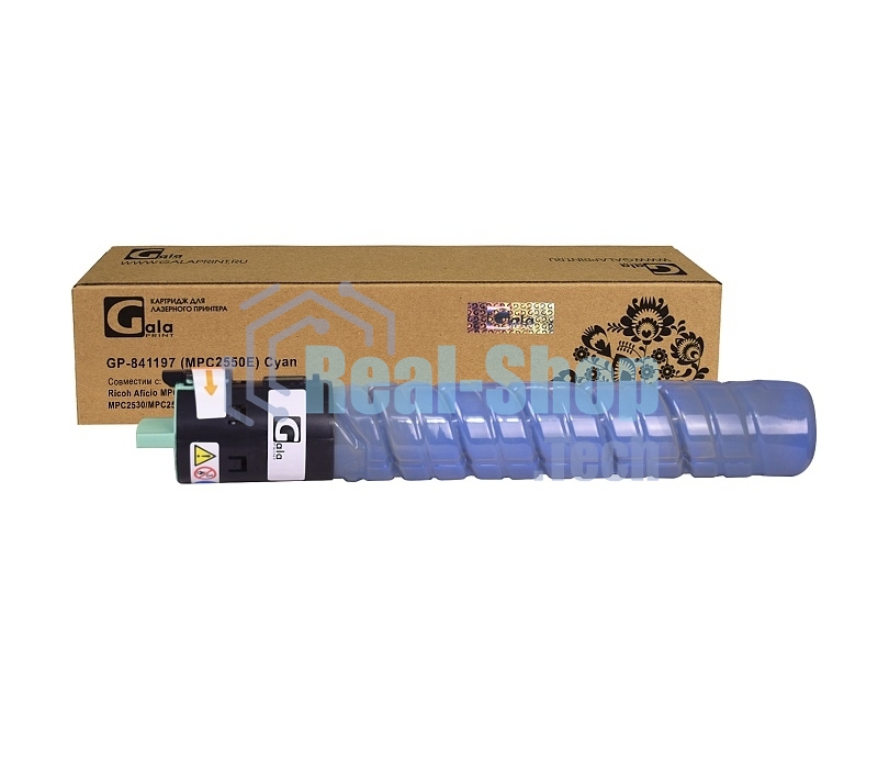 Картридж GalaPrint GP-841197 (MPC2550E) голубой (5500 стр) для Ricoh Aficio MPC2030/MPC2050/MPC2530/MPC2550