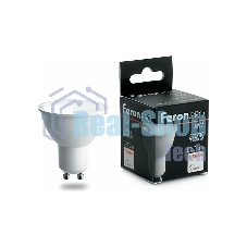 Лампа светодиодная Feron PRO LB-1608 GU10 8W 2700K