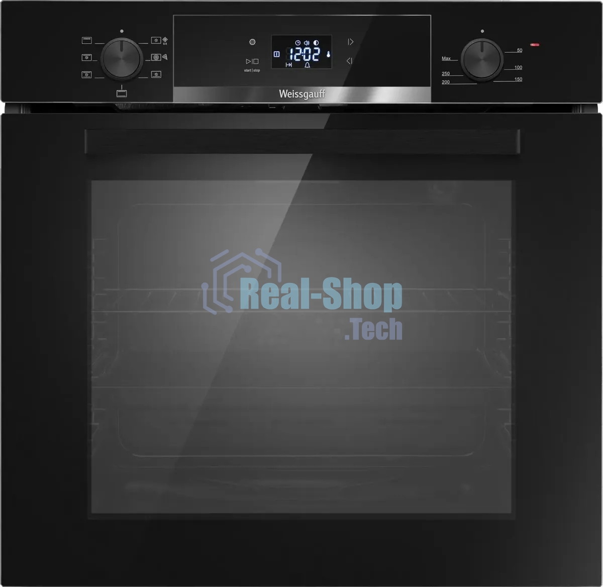 Духовой шкаф электрический Weissgauff EOV 29 PDB Black Edition черный