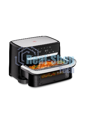 Аэрогриль Tefal Dual Easy Fry Flex EY9228E0 черный, 2700 Вт, 9 л, сенсор, 6 программ