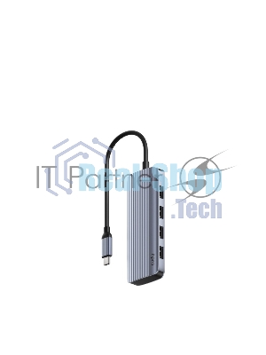 USB-концентратор Cudy UH500, USB Type-C, HDMI + USB-A + USB Type-C port for PD Charging, адаптер/ USB Type-C
