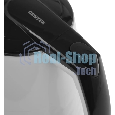 Чайник электрический Centek CT-0025 белый, металл 1.8 л, 2000 Вт, двойные стенки, кнопка вк л, на ручке