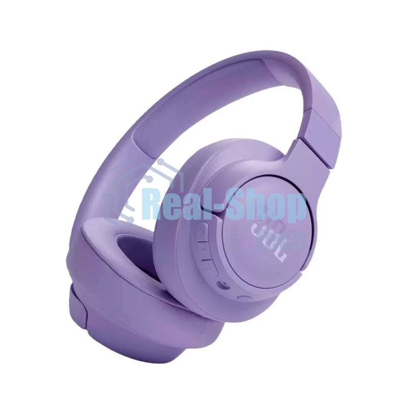 Беспроводные/проводные наушники JBL Tune 720BT фиолетовый, полноразмерные, Bluetooth + проводной, быстрая зарядка