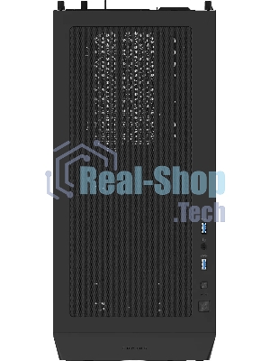 Компьютерный корпус Gigabyte C102B Gb-C102G, без БП MicroATX 5x120мм 4x140мм 2xUSB 3.0 audio bott PSU, черный