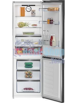 Холодильник Beko B5RCNK363ZXBR антрацит двухкамерный 220/100л морозилка снизу Total No Frost
