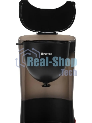Кофеварка капельная Vitek VT-1500(MC) черный, исп. кофе - молотый, 1.25 л, 600 Вт
