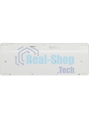 Клавиатура беспроводная A4Tech Fstyler FBK25, USB, Bluetooth/Радиоканал, белый/серый