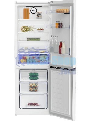Холодильник Beko B3RCNK365HW белый двухкамерный 368л морозилка снизу, No Frost