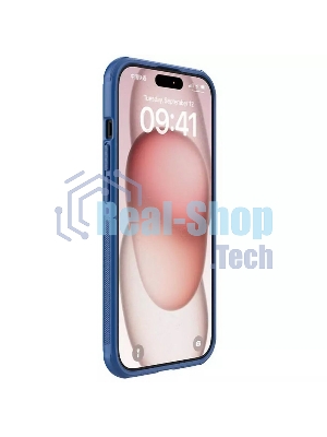 Чехол Super Frosted Shield Pro, синий, (AP IP15)