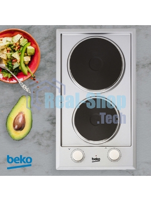 Встраиваемая электрическая варочная поверхность Beko HDCE 32200 X, Серебристый
