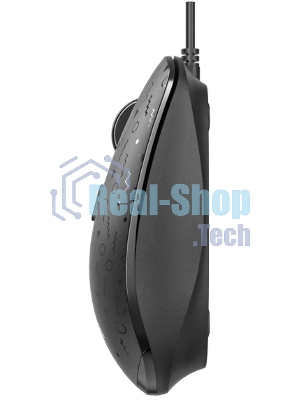 Мышь проводная AULA AM106 черный, 2000 dpi, USB, кнопки - 4