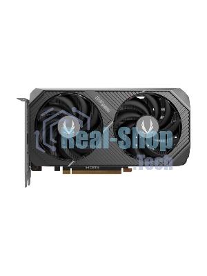 Видеокарта Zotac GAMING GeForce RTX 5050 TWIN EDGE, NVIDIA RTX 5050, 8 ГБ GDDR6, 128 бит, PCI-e 5.0, 1xHDMI, 3xDP, 2572 МГц